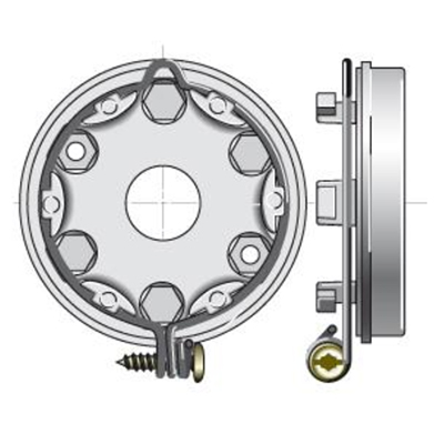 Support moteur traditionnel schéma